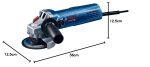 BOSCH – PRO GWS 700-100 – 4″ Angle Grinder with 700W Motor - Image 2