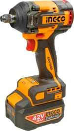INGCO CORDLESS IMPACT WRENCH 600NM 42V CIWLI42602 - Image 3